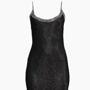 Mac Duggal Beaded Column Gown